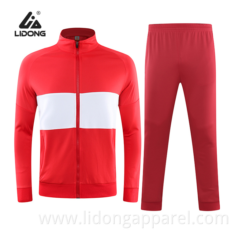 Blank Custom Best Sport Wear Quality Man Sport Wear Unisex Men Sports Tracksuits For Wholesales